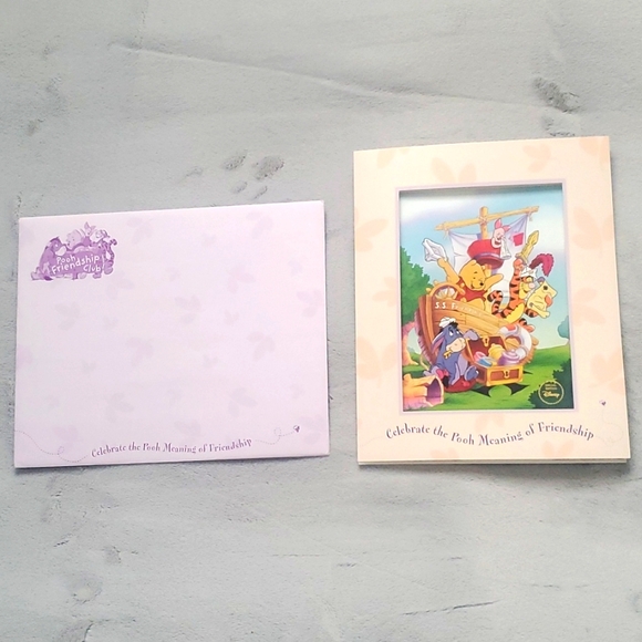 Disney Celebrate The Pooh Meanin of freind Lithograph Disney Store Performance - Picture 2 of 14